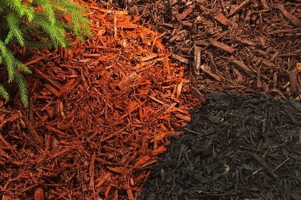 mulch in many colors